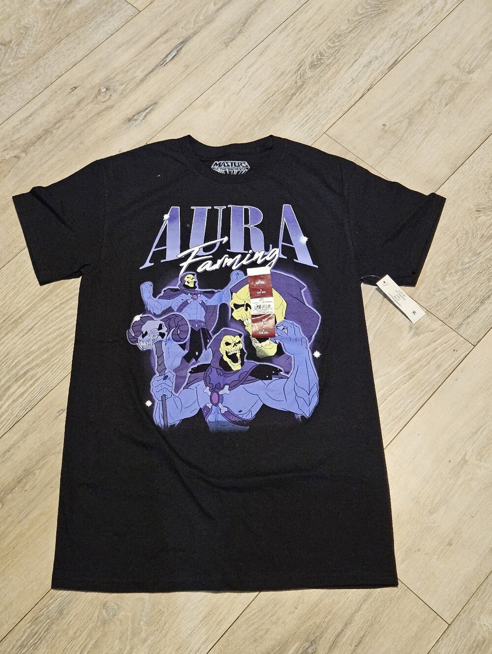 NWT Masters of the Universe Skeletor "Aura Farming" Graphic Tee Small